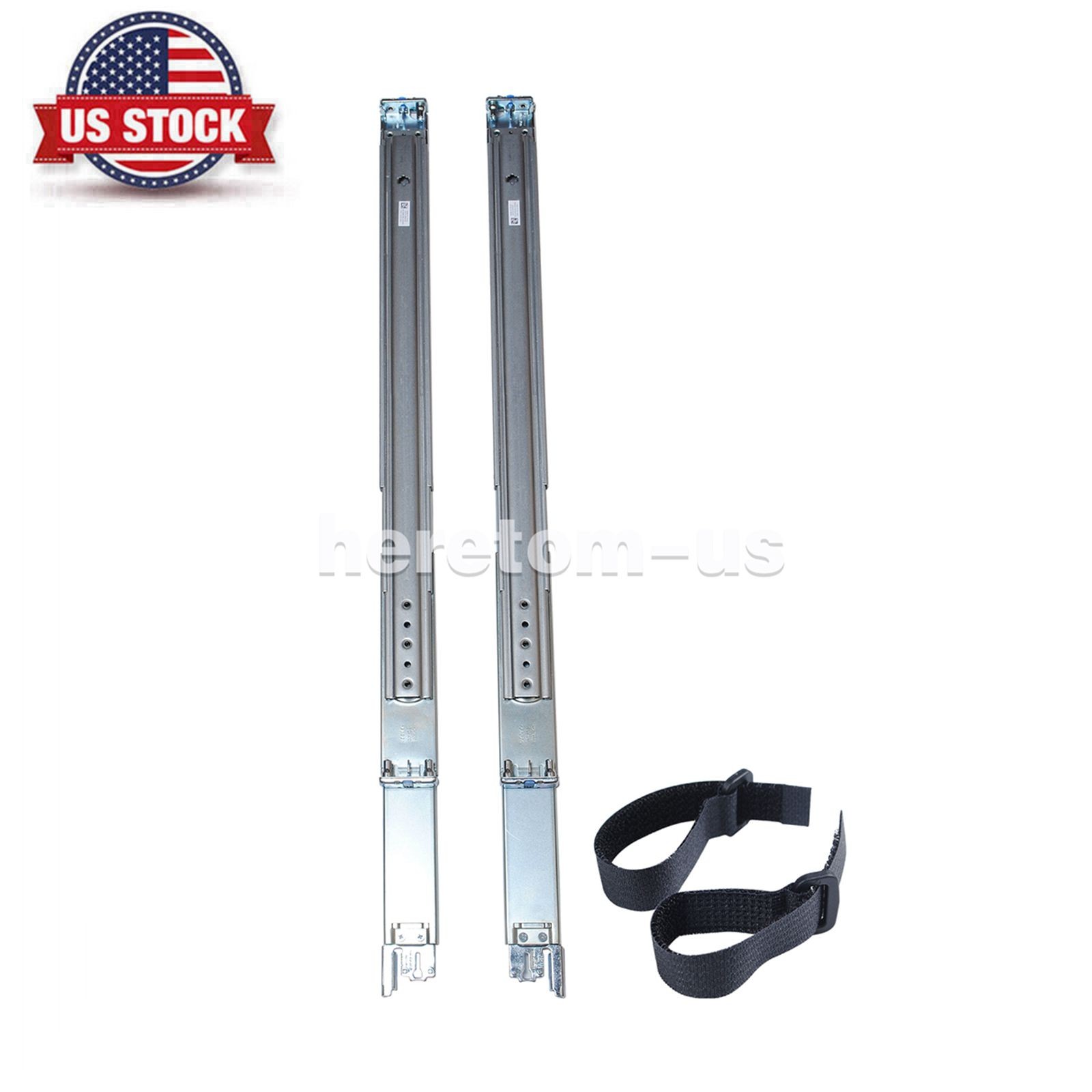 READY SLIDING RACK RAIL A15 1U KIT For DELL POWEREDGE R650 R6525 SERVER DRR12