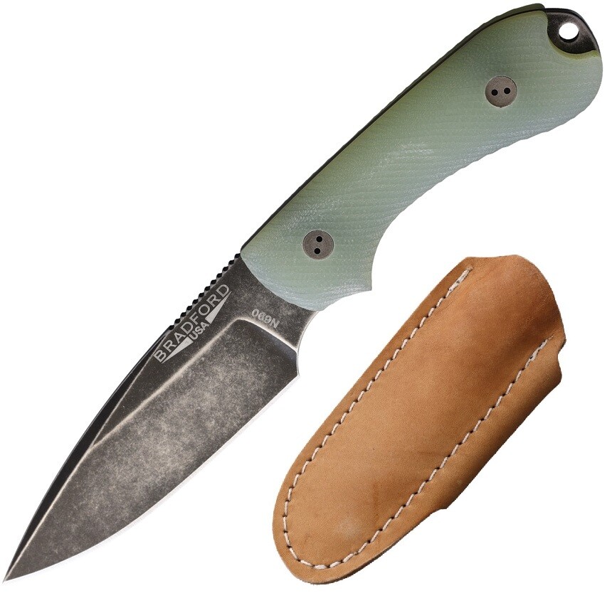 Bradford Knives Guardian 3 Fixed Knife 3.5"  Bohler N690 Steel Blade G10 Handle