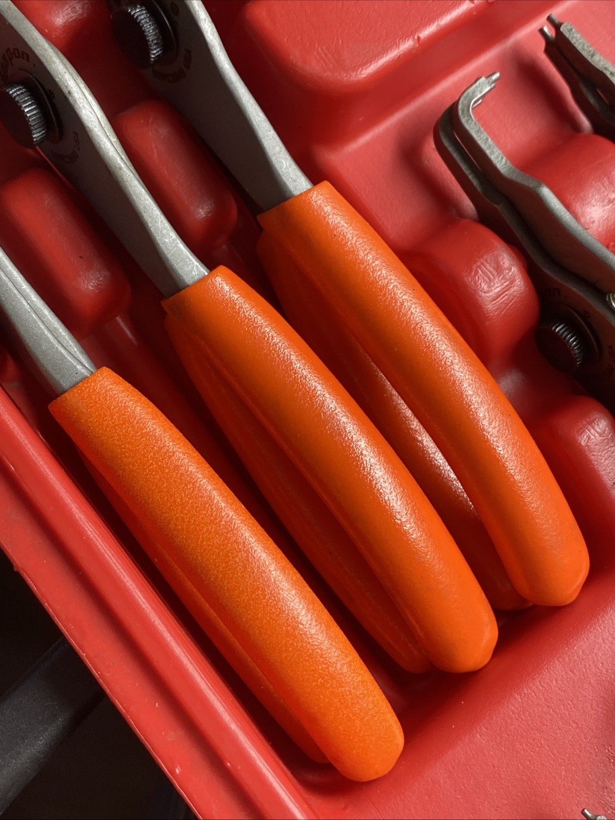 SNAP ON KIT SRPC113 SNAP RING PLIERS ORANGE COLOR