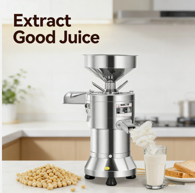 Stainless Steel Slag Separated Soybean Milk Maker Soybean Grinding Machine