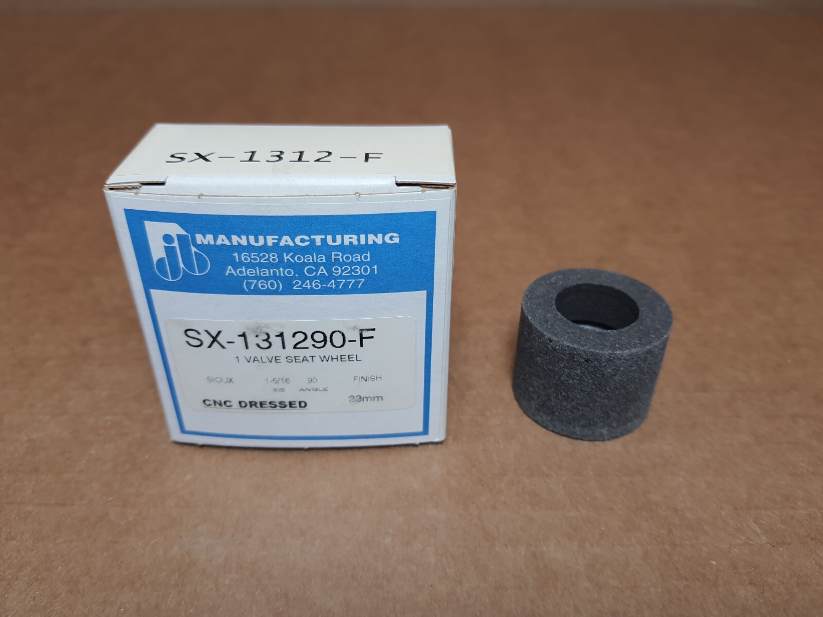 1-5/16" Sioux Valve Seat Grinding Wheel (Finishing)