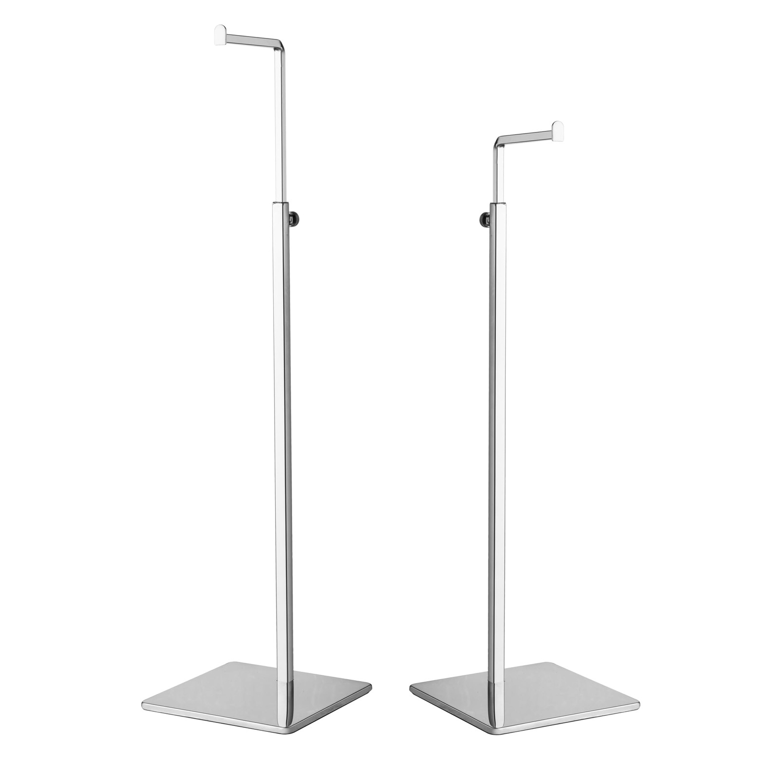 Purse Display Stands - Set of 2 Adjustable Height Purse Display Stand - Stain