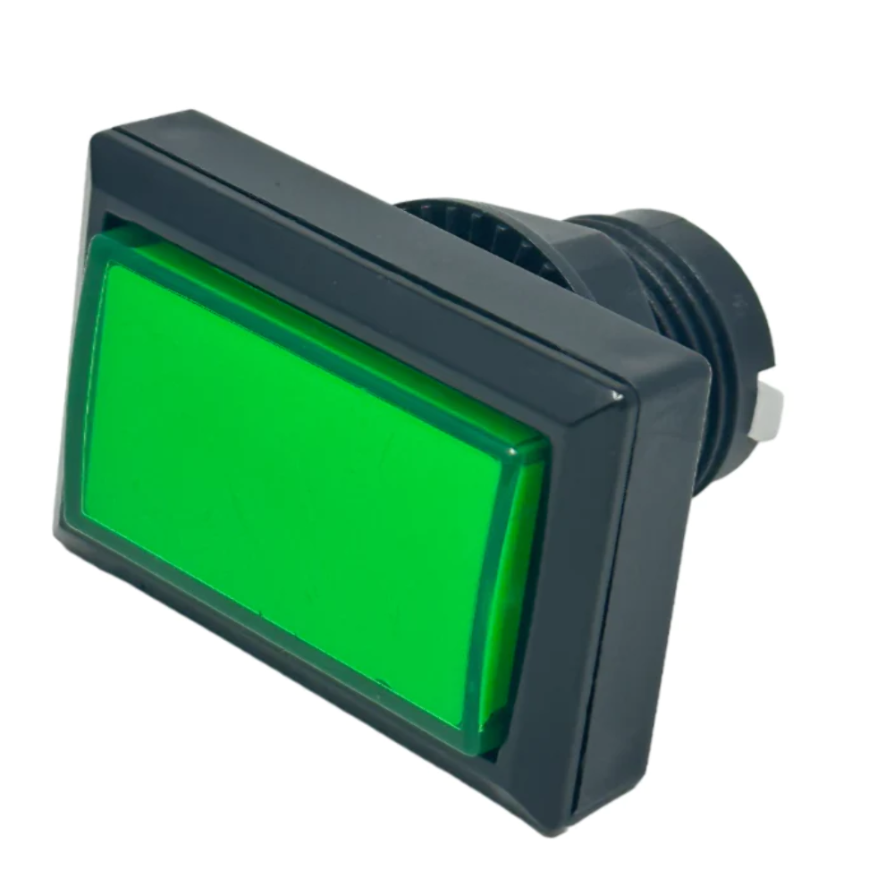 Arcade Cabinet Green Button: Start - Dance Dance Revolution DDR Arcade Cab