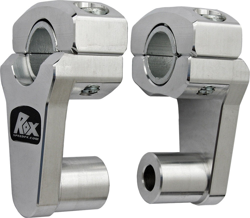 Rox Speed FX Pivoting Motorcycle Handlebar 2" Risers for 7/8" Bars 1R-P2SSN