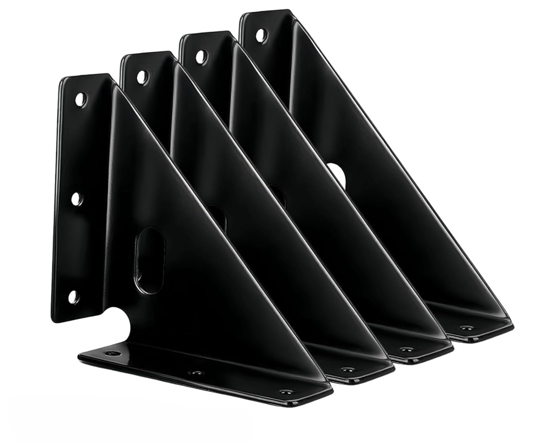 20 PC Heavy Duty Shelf Bracket 3.7 inches Corner Bracket