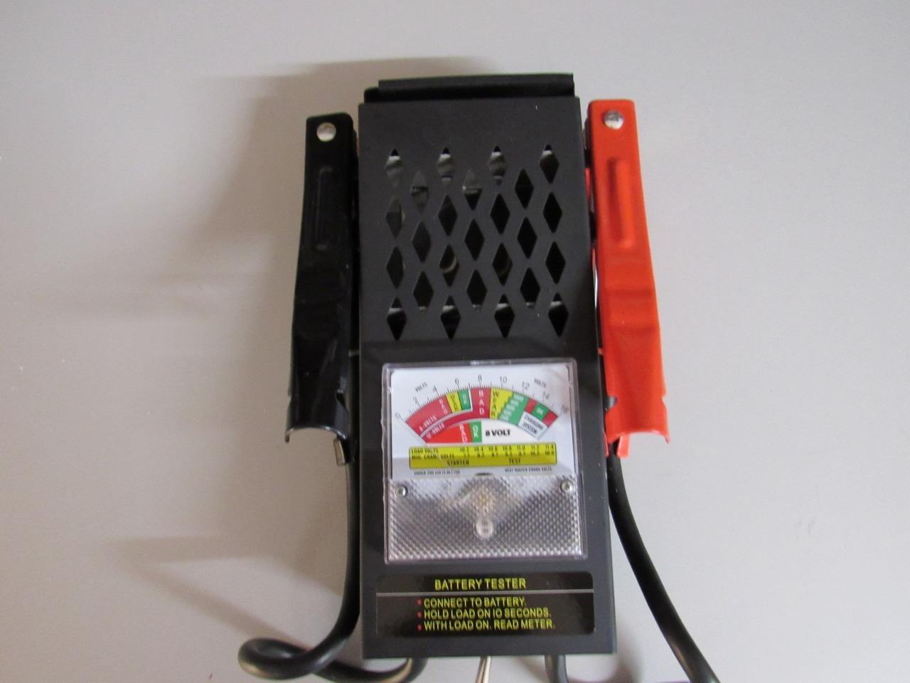 8 6 12 Volt Battery Load Tester Golf Cart Car truck Boat Cycle HD 100 Amp   BT