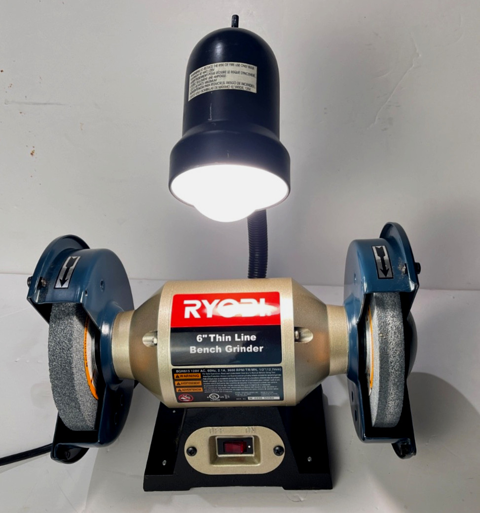 6” Bench Grinder Ryobi Model BGH615 *
