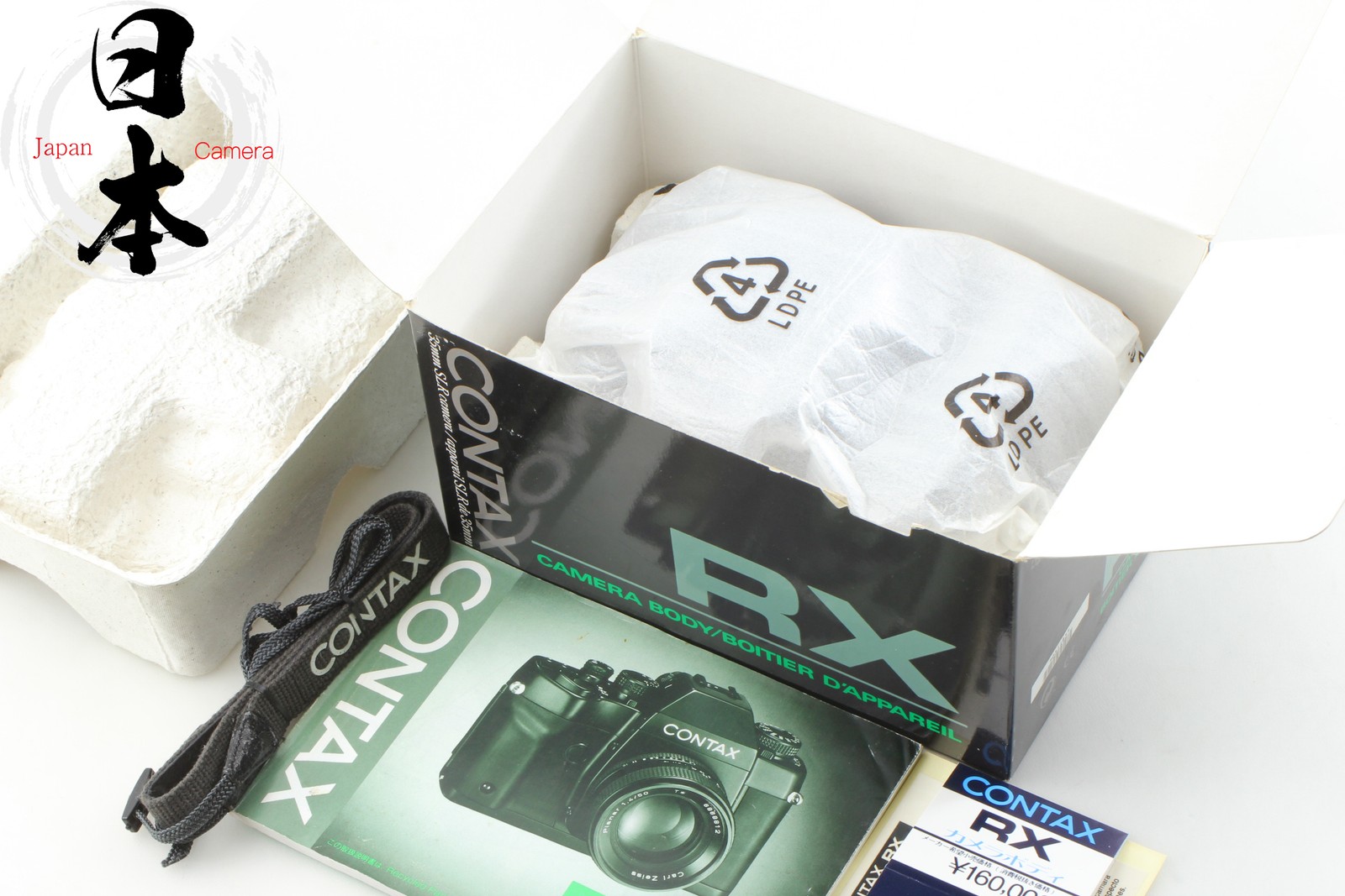 Meter LCD works 【 Unused in BOX 】 Contax RX SLR 35mm Film Camera Body From JAPAN