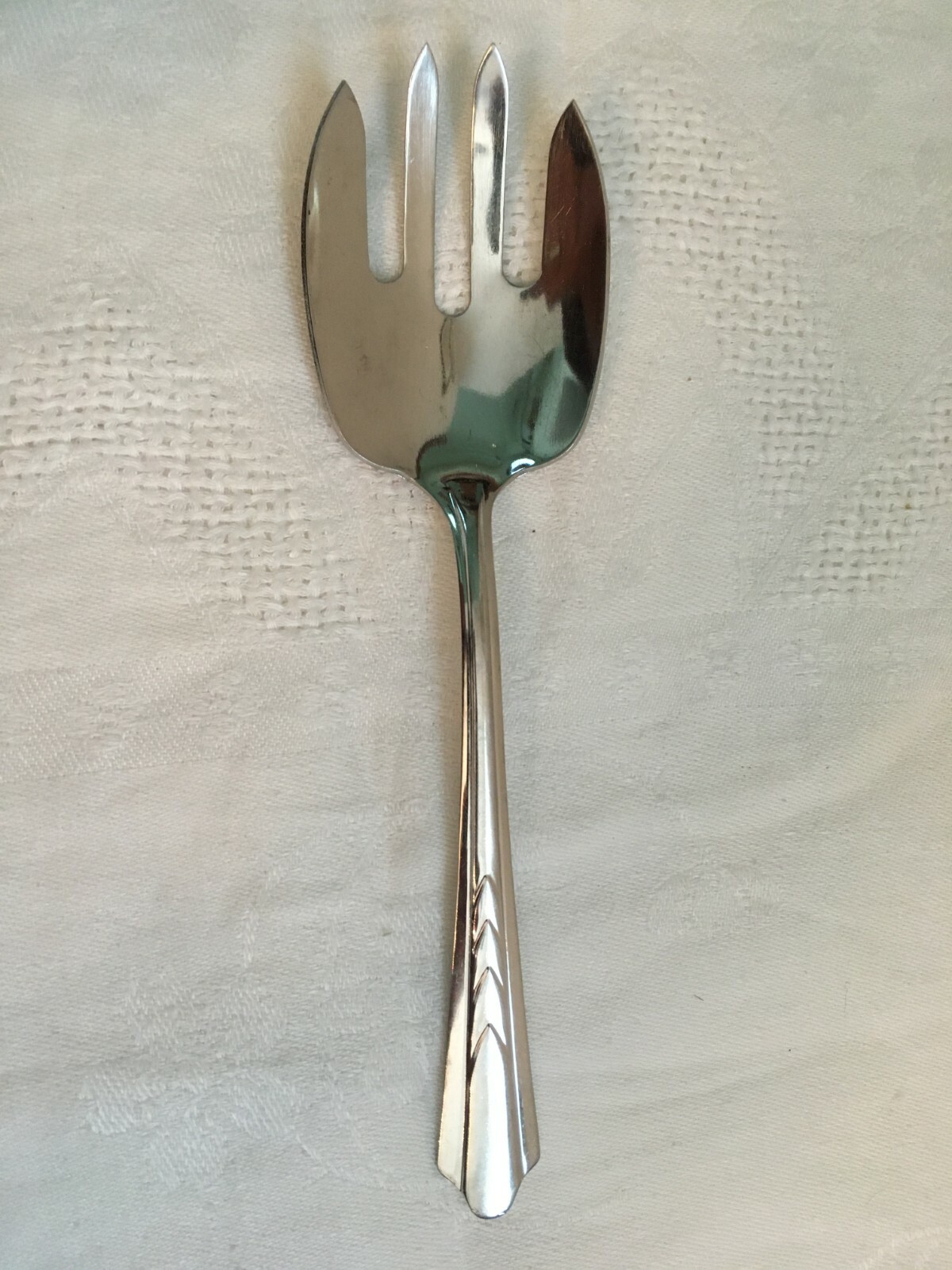 Vintage EKCO STAINLESS Serving Spork 2 of 2