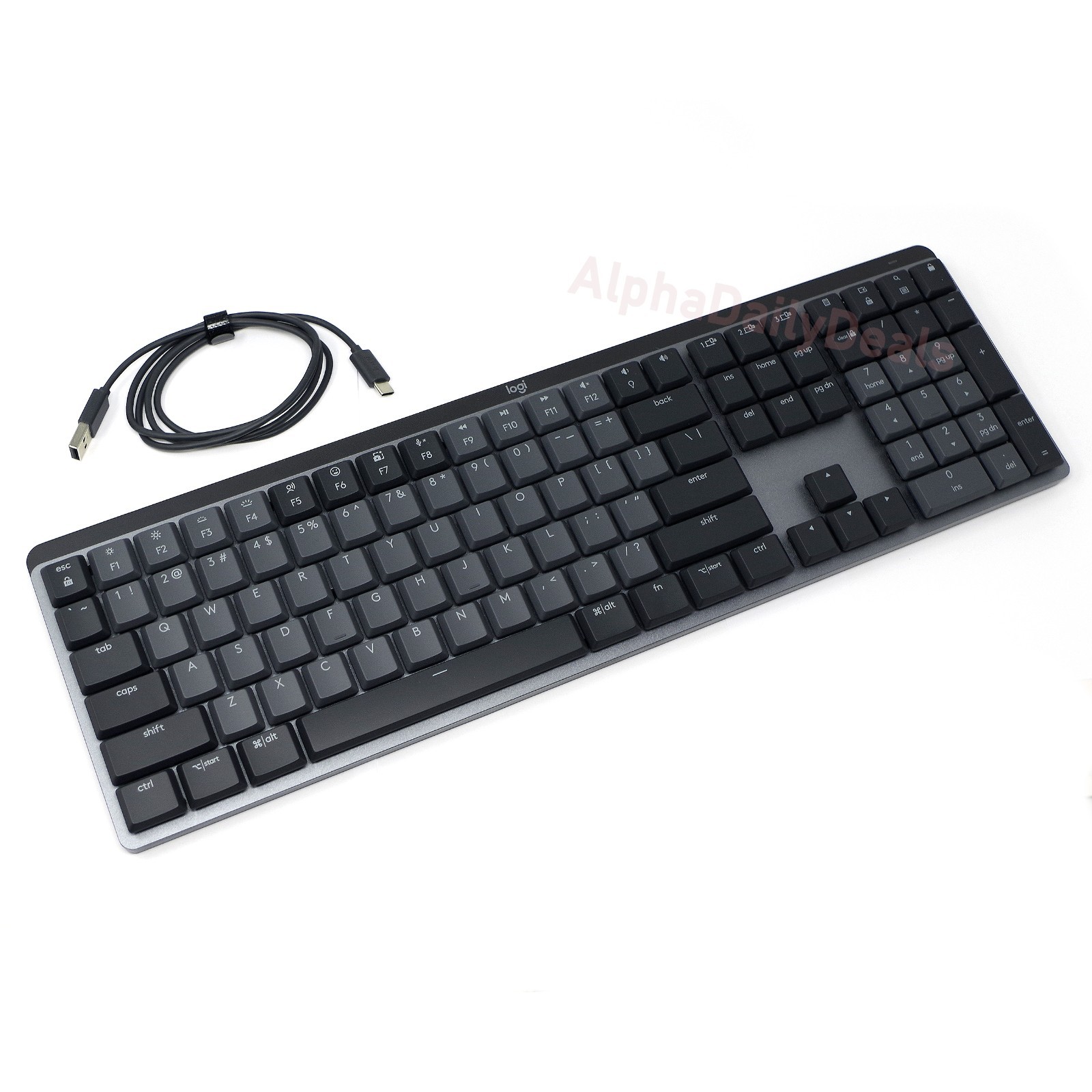 Logitech MX Mechanical Wireless Backlit Keyboard Windows macOS NO USB Dongle