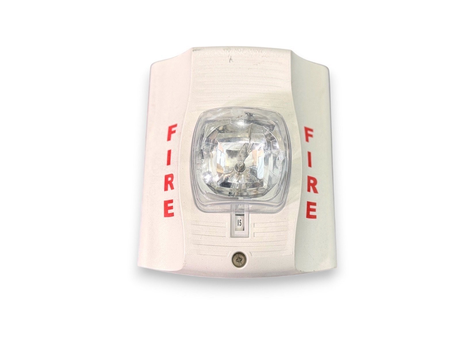 System Sensor SW Fire Alarm Strobe Wall White