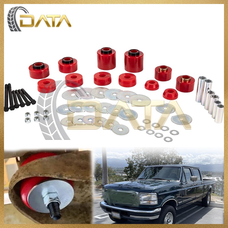 4.4123R Body Cab Mount Bushing Kit Set For Ford F150 F250 F350 2WD/4WD 1980-1998