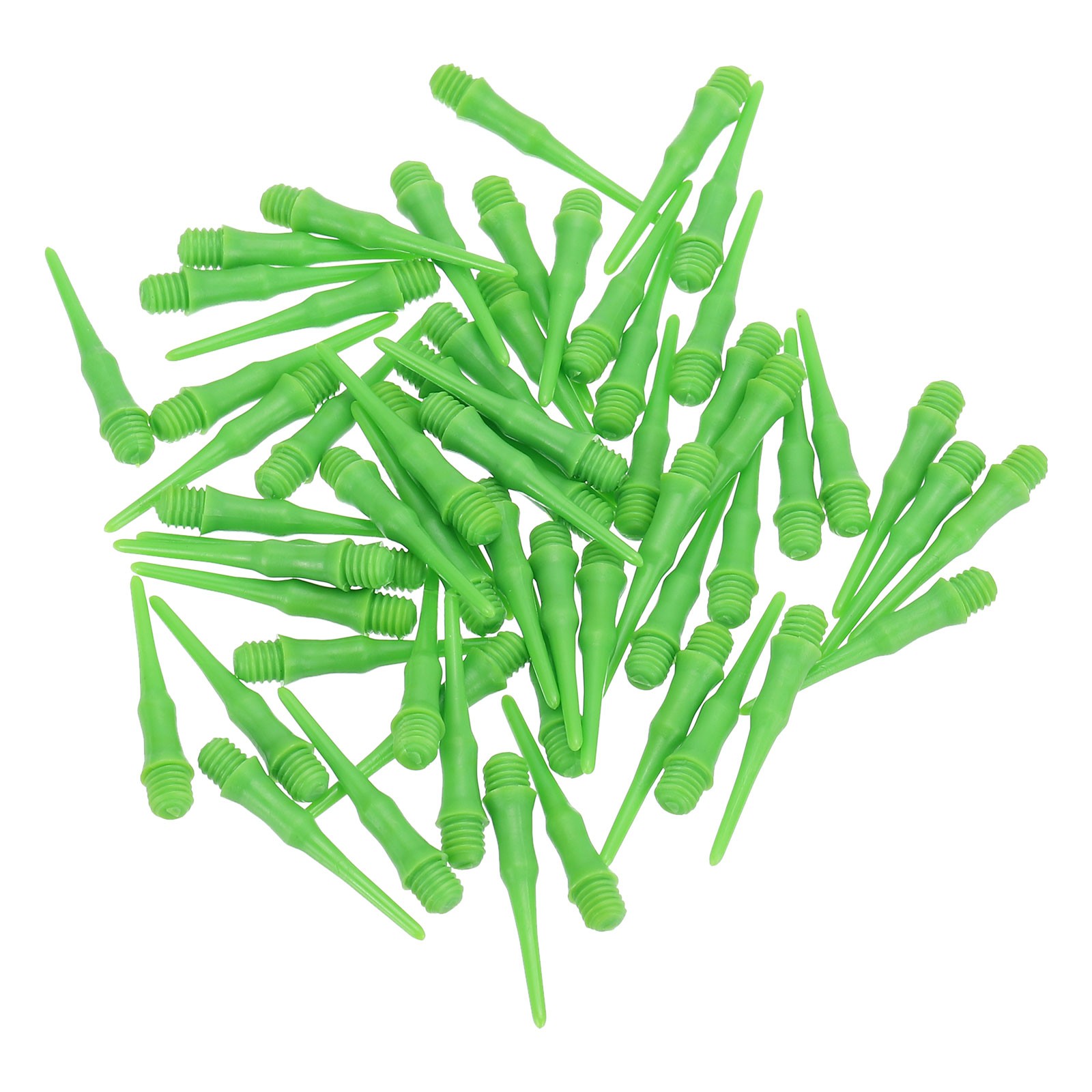 90Pcs 2BA Thread Plastic Soft Dart Tips Replacement Dart Accessories, Green