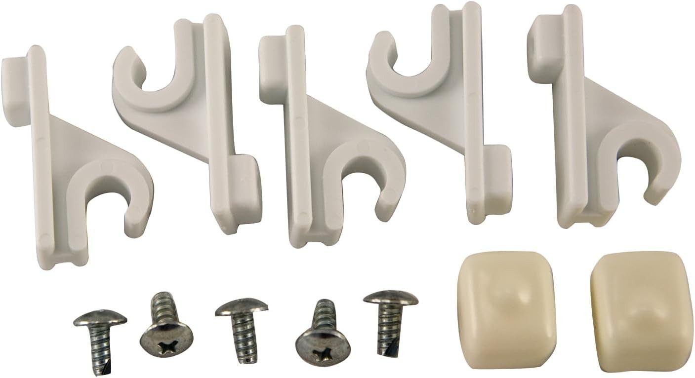 Schulte 1464666511 Adjustable Pole Clips and Caps