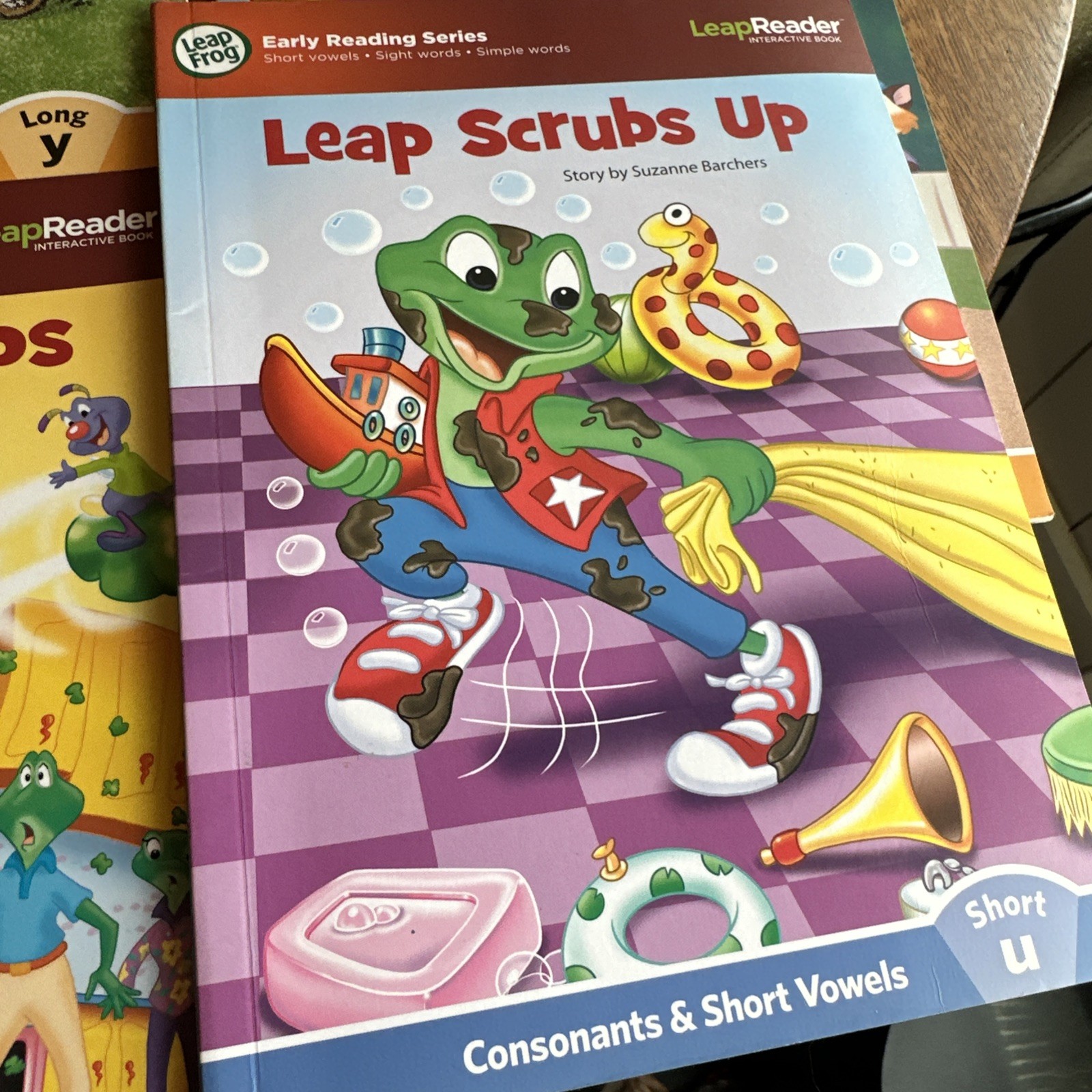 10 LeapFrog LeapReader Interactive Books Long & Short Vowels Reading Phonics