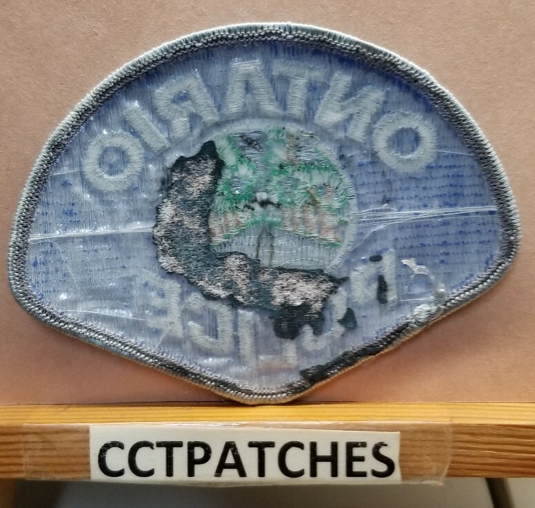 ONTARIO, CALIFORNIA POLICE SHOULDER PATCH CA