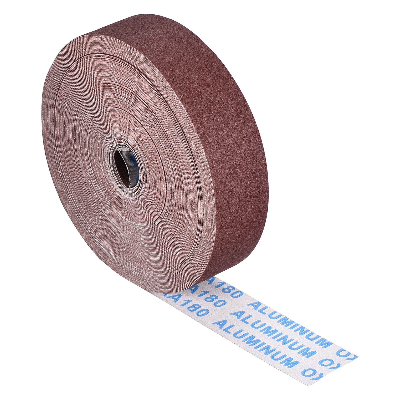 2" x 150Ft Sandpaper Roll, 180 Grit Aluminum Oxide Sand Paper for Floor