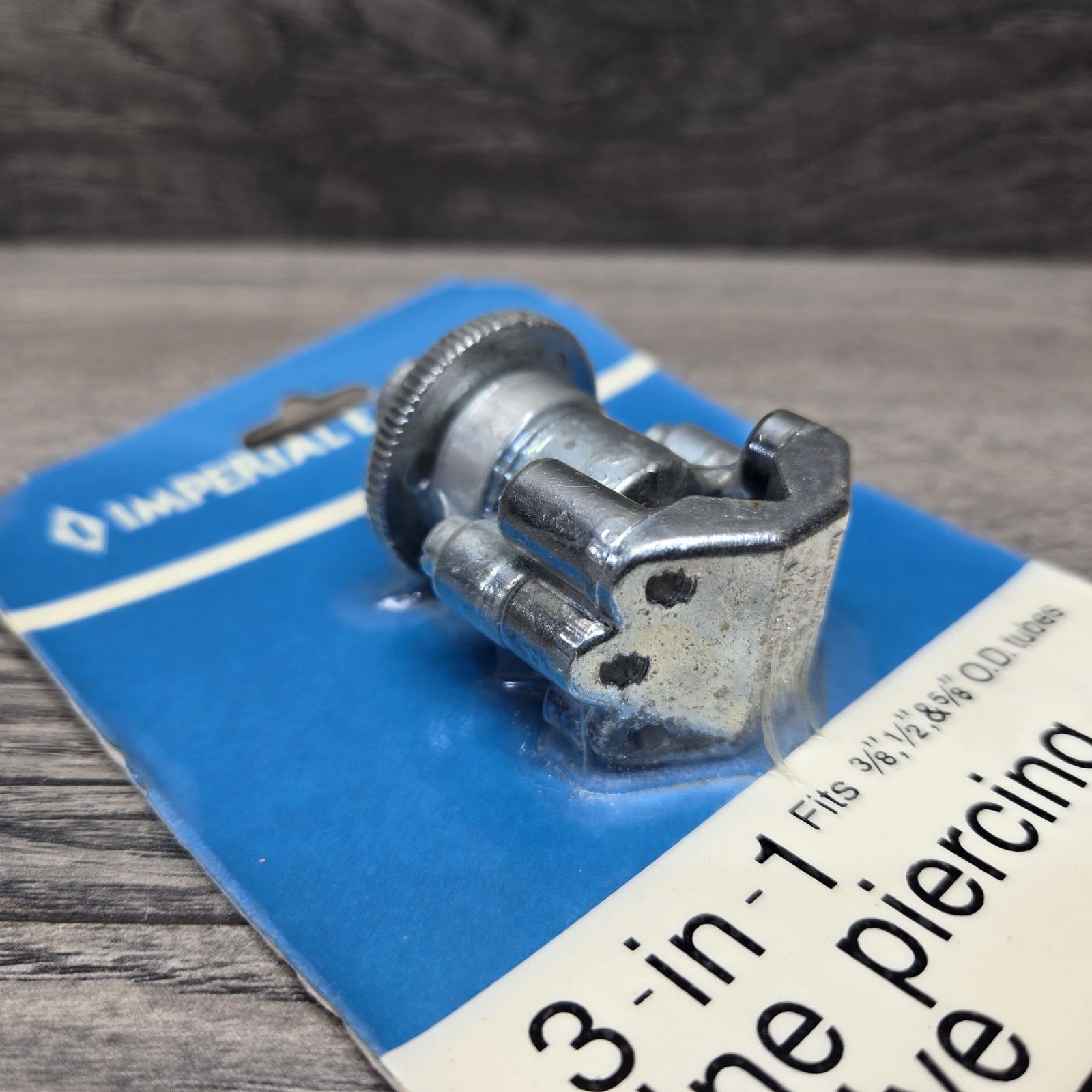 IMPERIAL EASTMAN 542-C LINE PIERCING VALVE 3-IN-1 3/8", 1/2", & 5/8" Tube O.D.