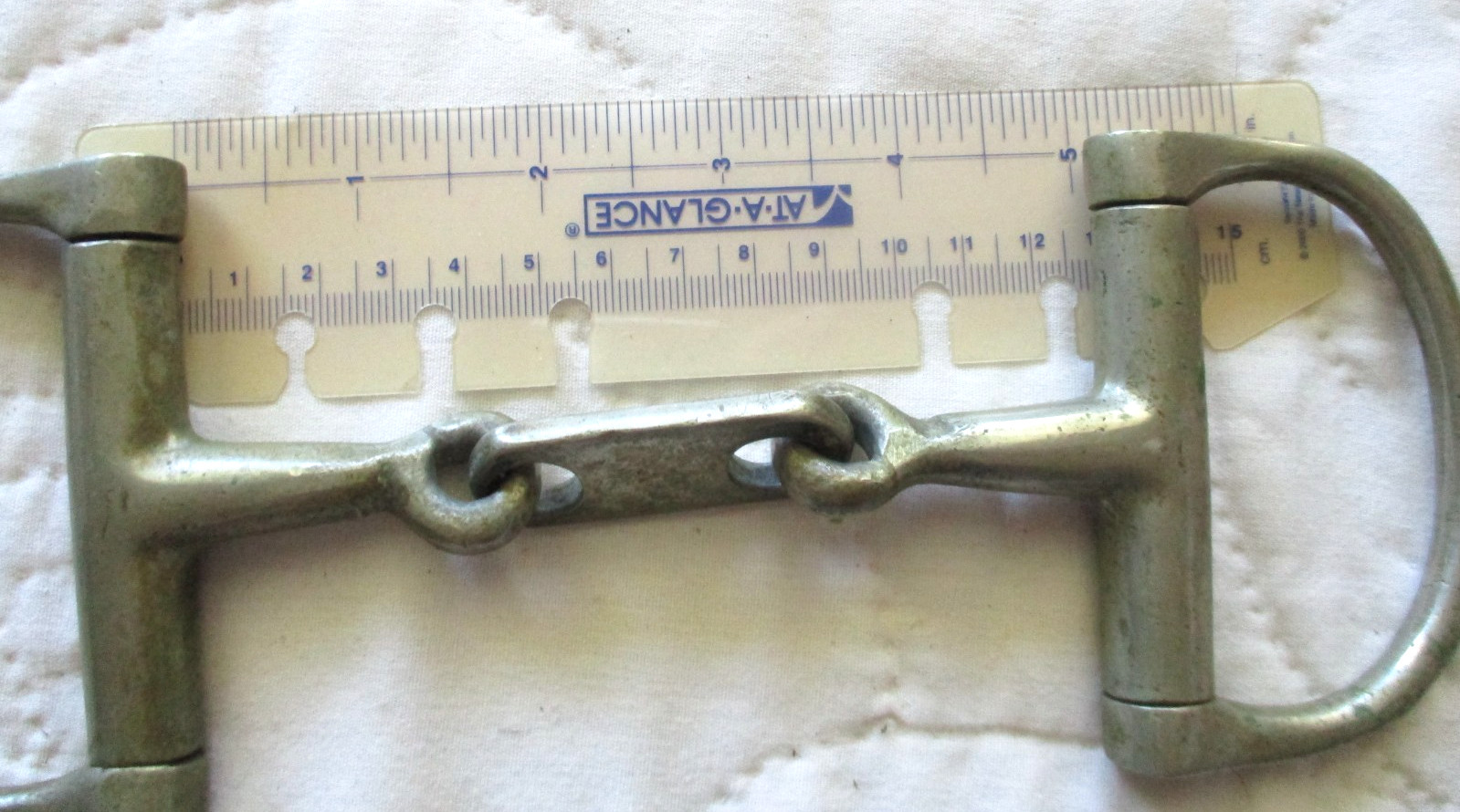 5" BLUE RIBBON NICKLE DOUBLE JOINTED DEE BIT