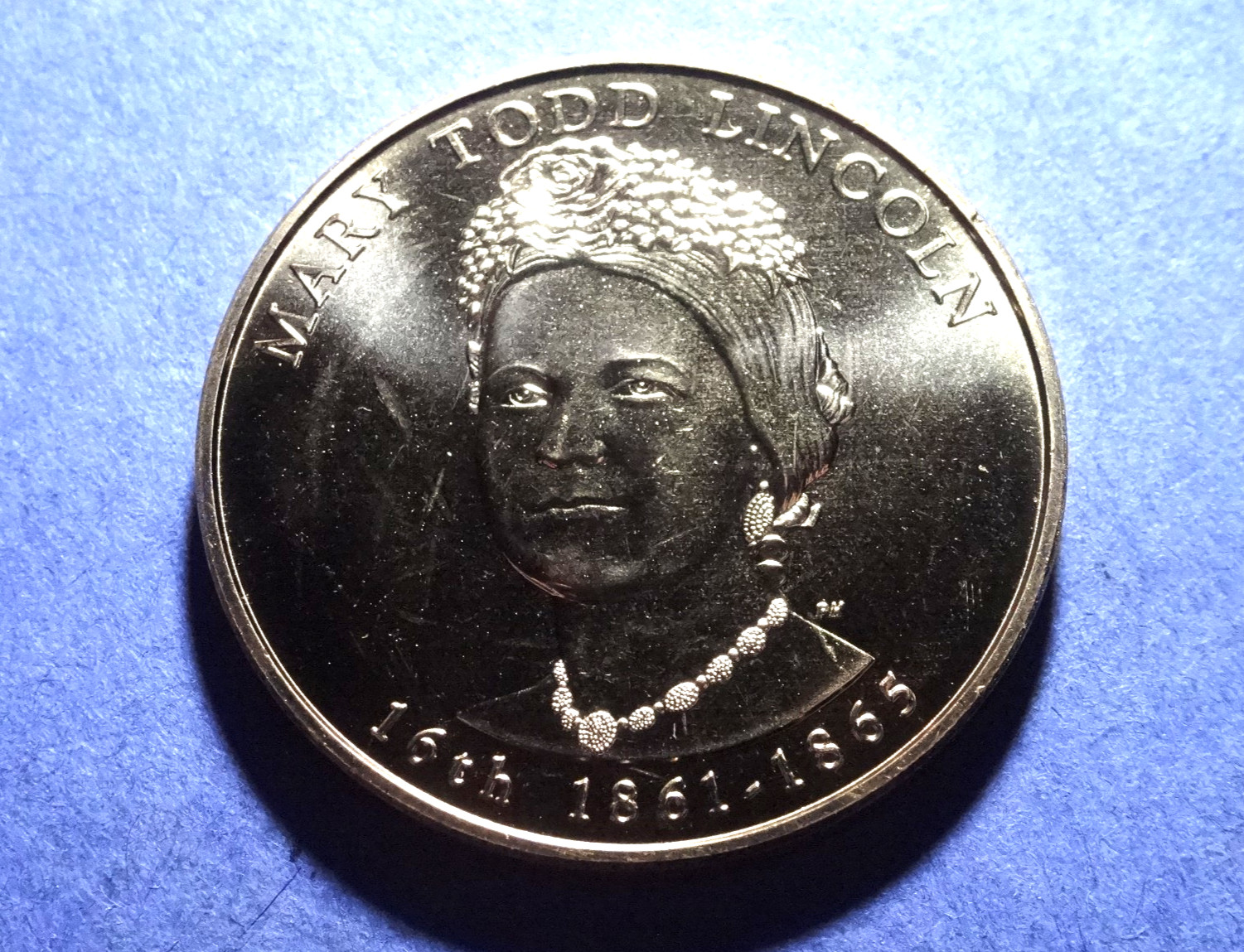 Mary Todd Lincoln First Spouse U.S. Mint  Bronze Medal