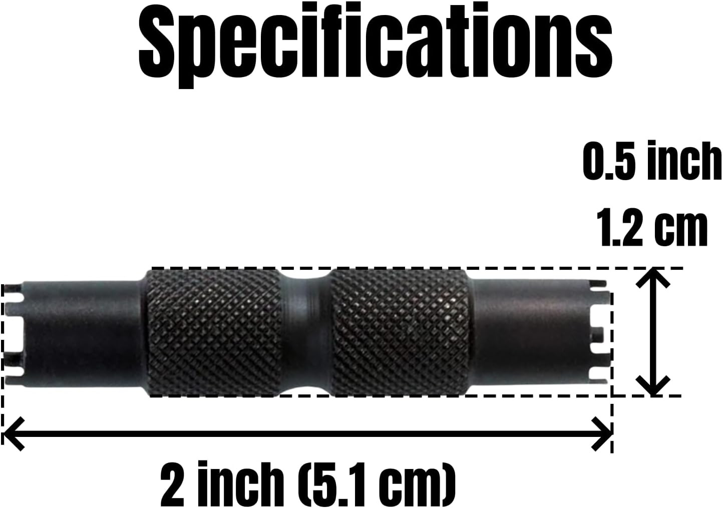 1 PCS Front Sight Tool Precise Front Sight Adjustment Tool with 4 & 5 Prong for