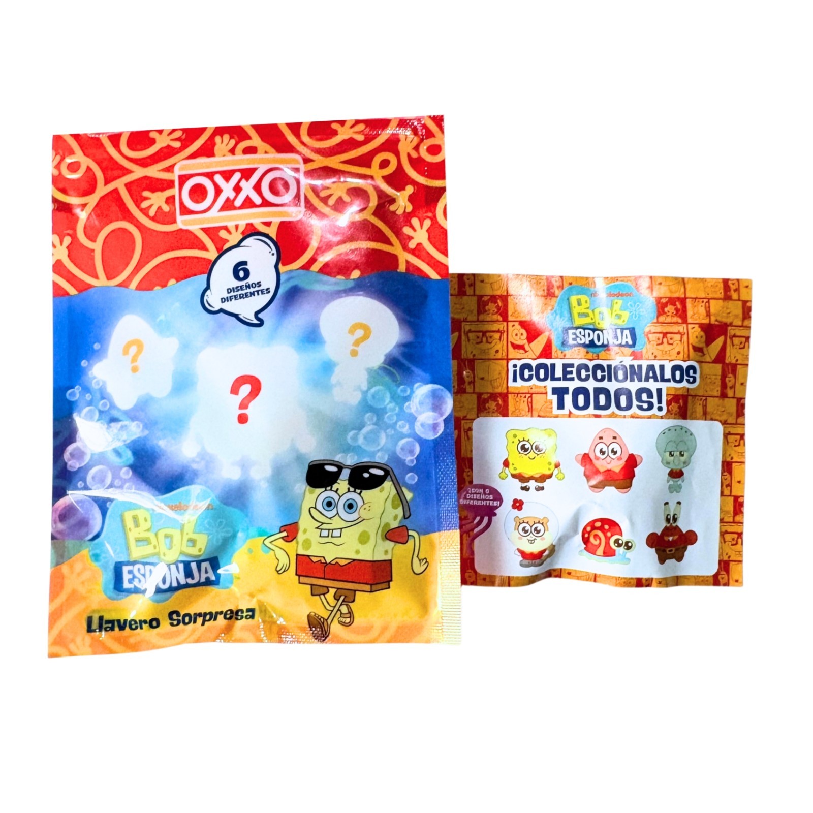 OXXO SpongeBob SquarePants Keychain (Mexico Exclusive)