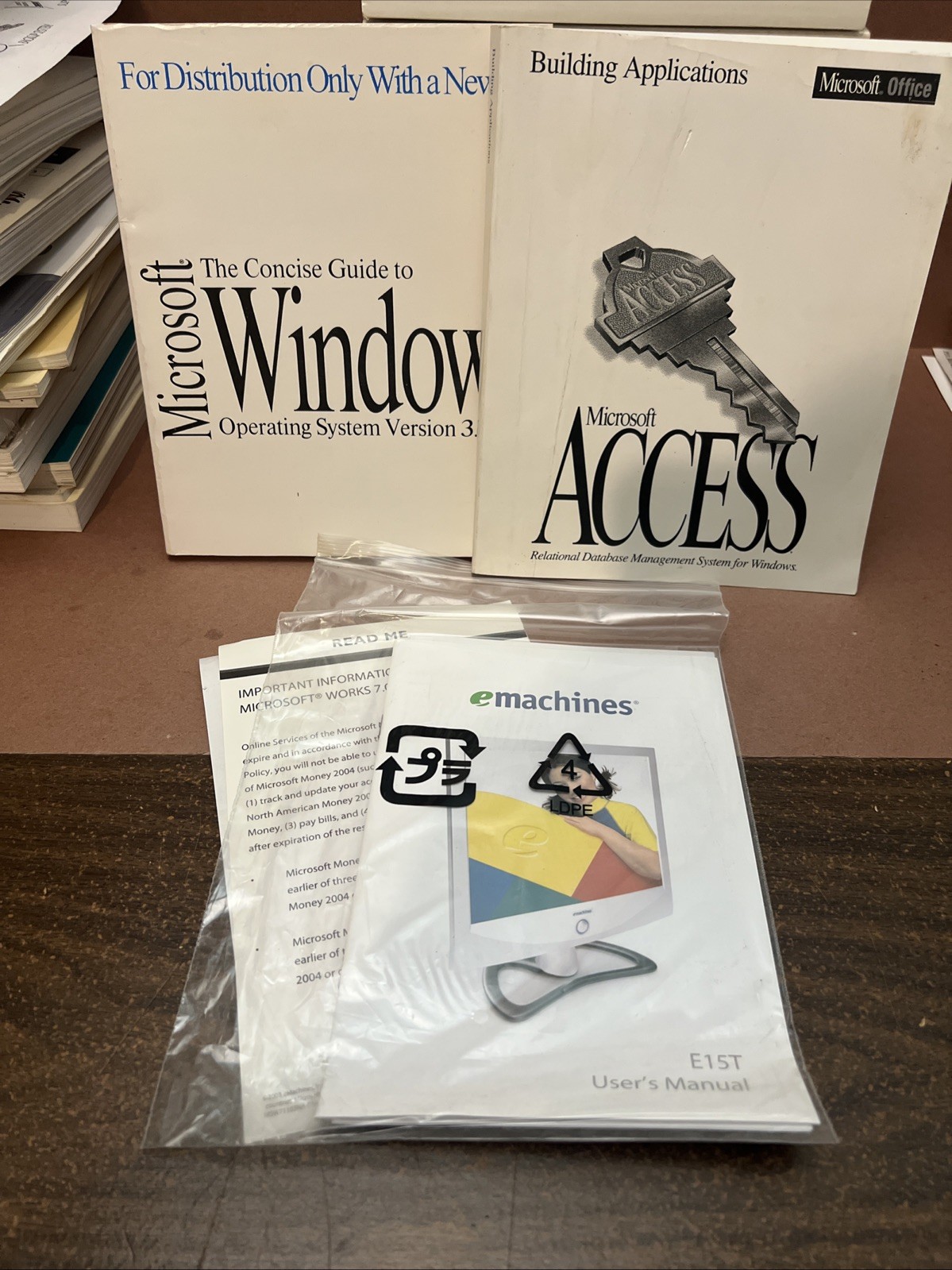 Vintage Computer Manual Guide Lot 1990s IBM Workgroups Graphics Mouse Geoworks