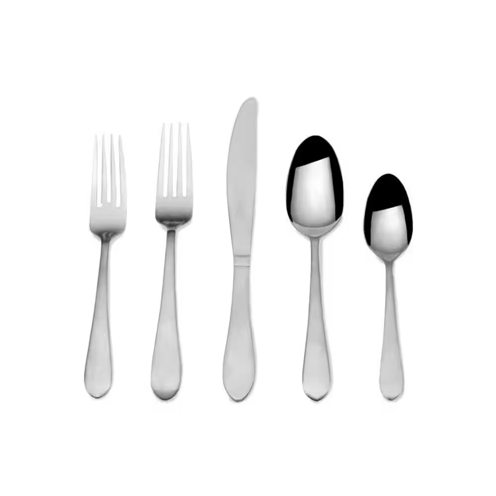 Salisbury Stainless Steel 20-Pc Flatware Set, Service for 4