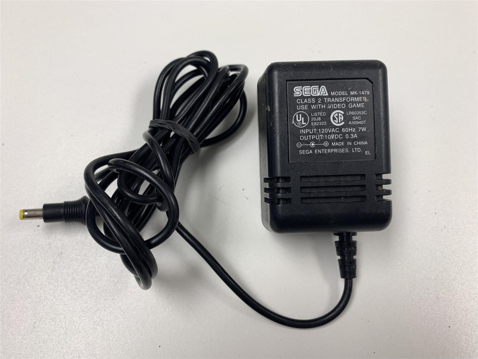 Sega Genesis 3 Original 10v Power Supply MK-1479