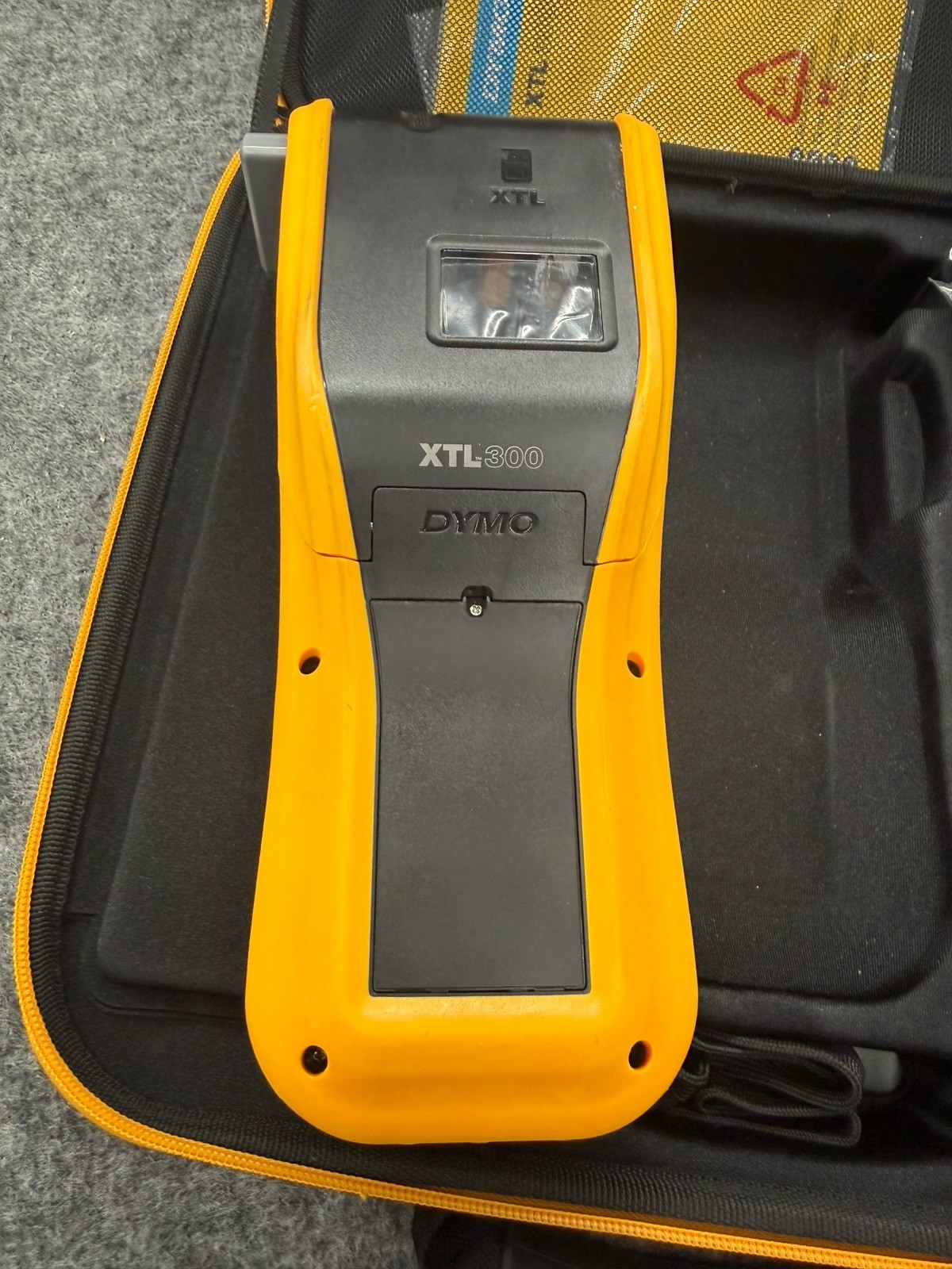 Dymo XTL 300 Label Maker with AC Adapter and Case And Labels