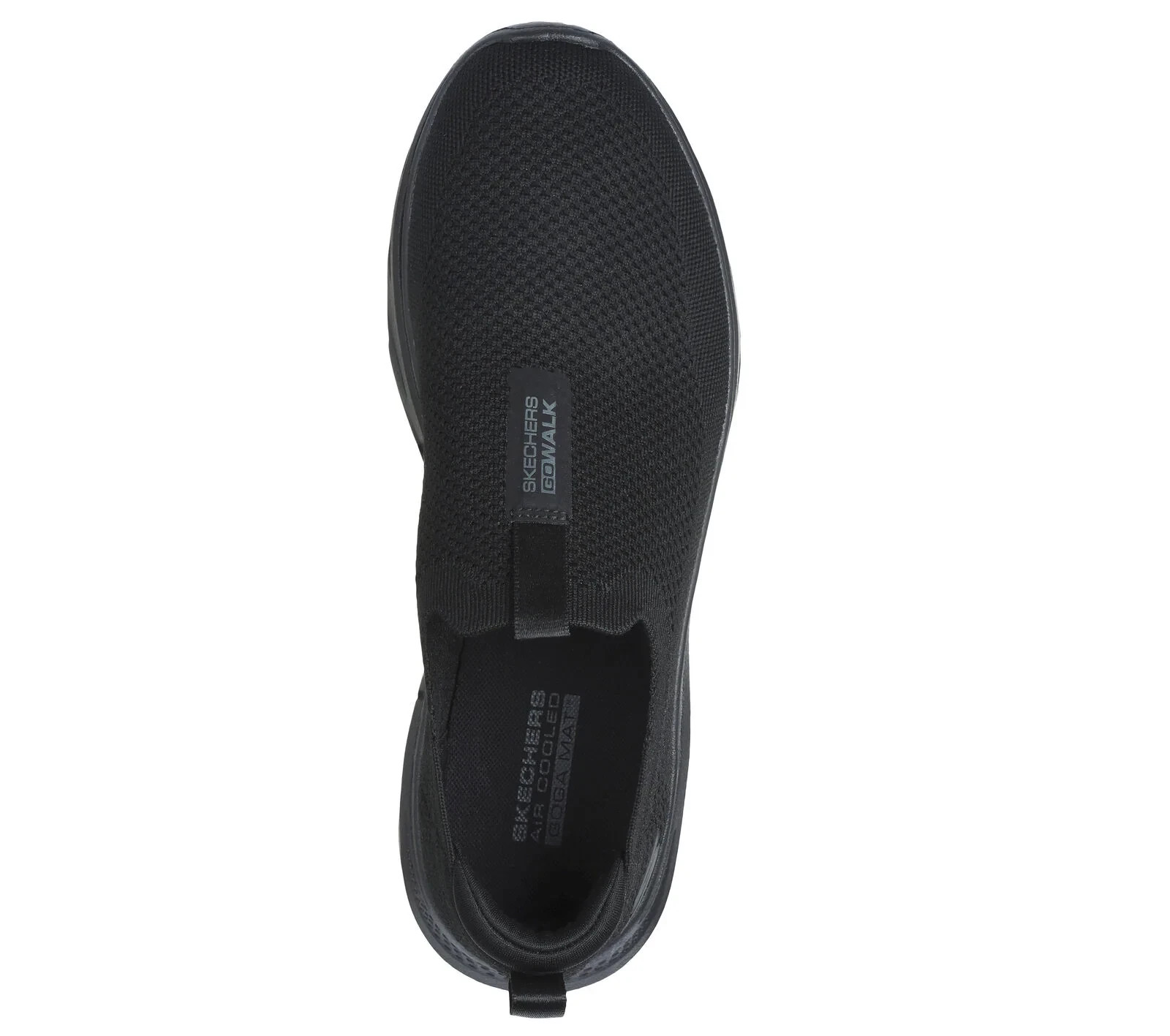 Skechers Shoes Men Black Comfort Casual Go Walk 7 SlipOn Soft Memory Foam 216633