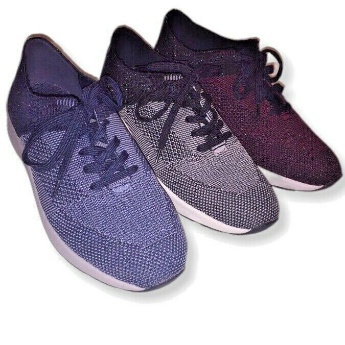 Easy Spirit Comfort Sneakers Shimmer Walking Shoes Athleisure Inkera Womens NWT