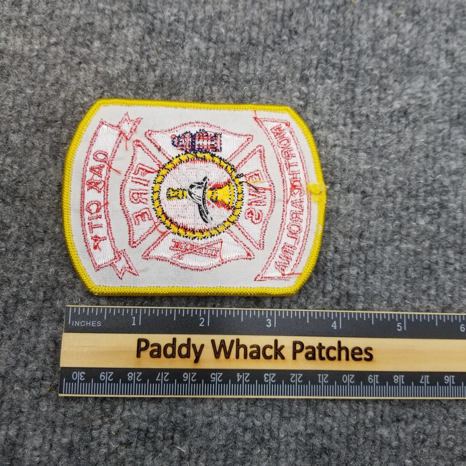 Fairport New York Fire Department Patch D8