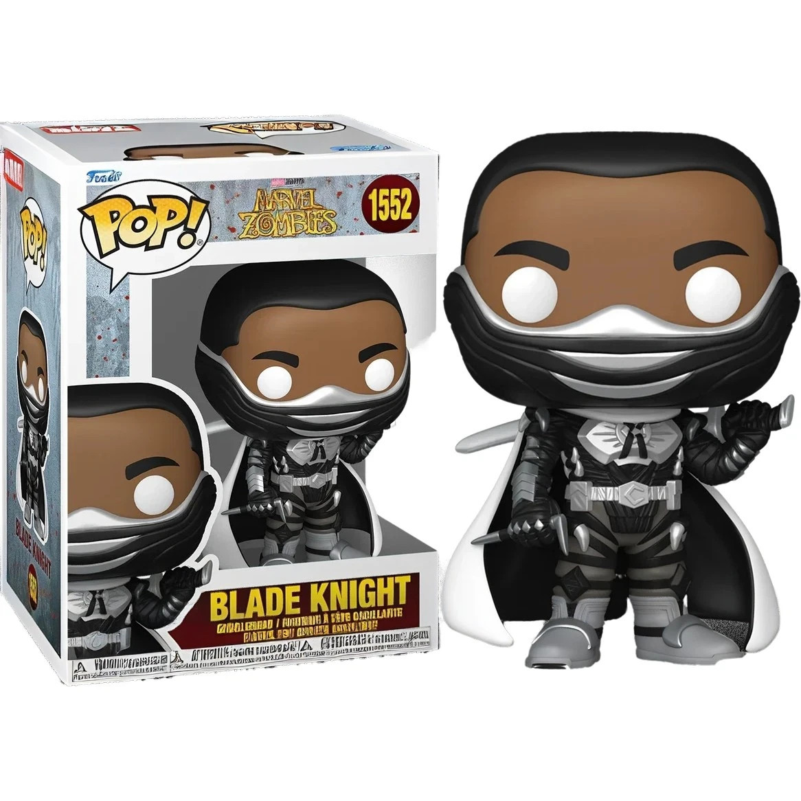 Funko Pop! Marvel: Marvel Zombies - Blade Knight -Vinyl Figure #1552 #86648