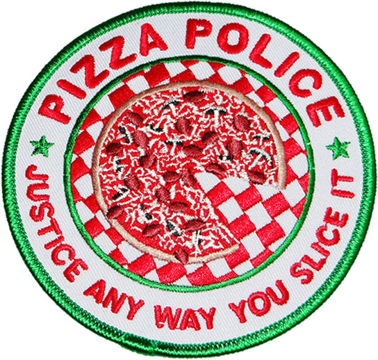 PIZZA POLICE PATCH