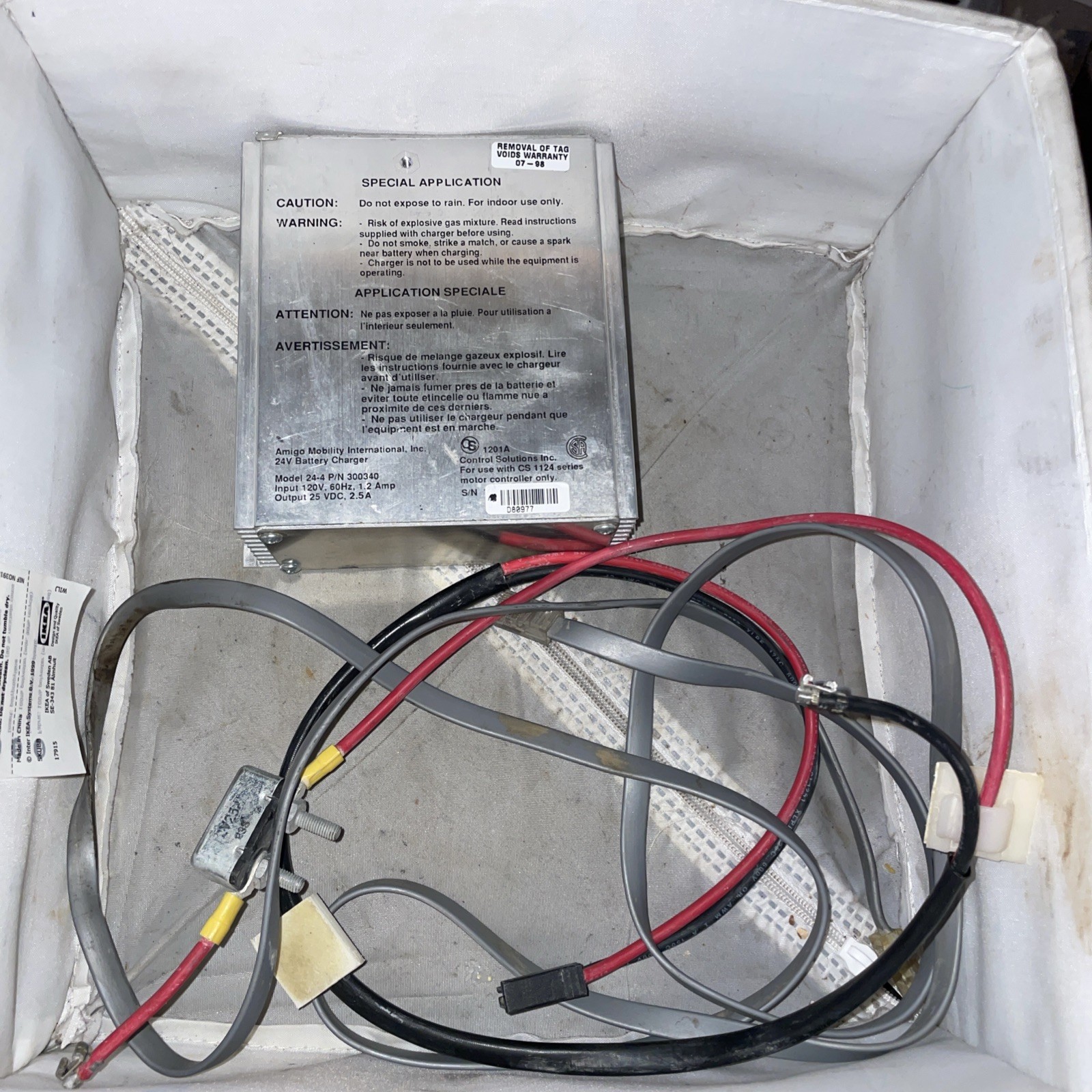 RARE! Controller 300340 & Cables  For Amigo Mobility Scooter G6312 : Not Tested