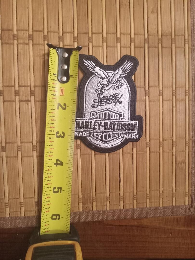 Harley Davidson Ride Free Eagle Motorcycle Patch