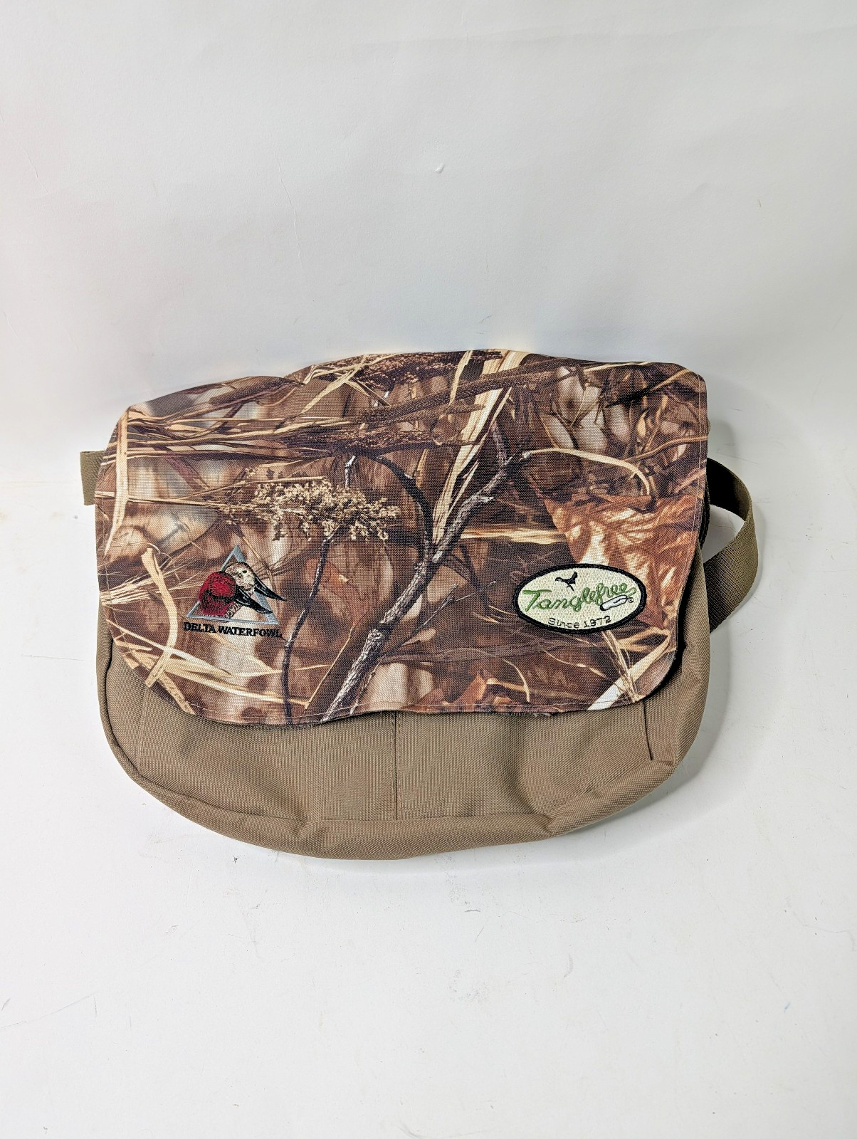 Delta Waterfowl Tanglefree Realtree Deluxe Messenger Bag Camouflage Hunting
