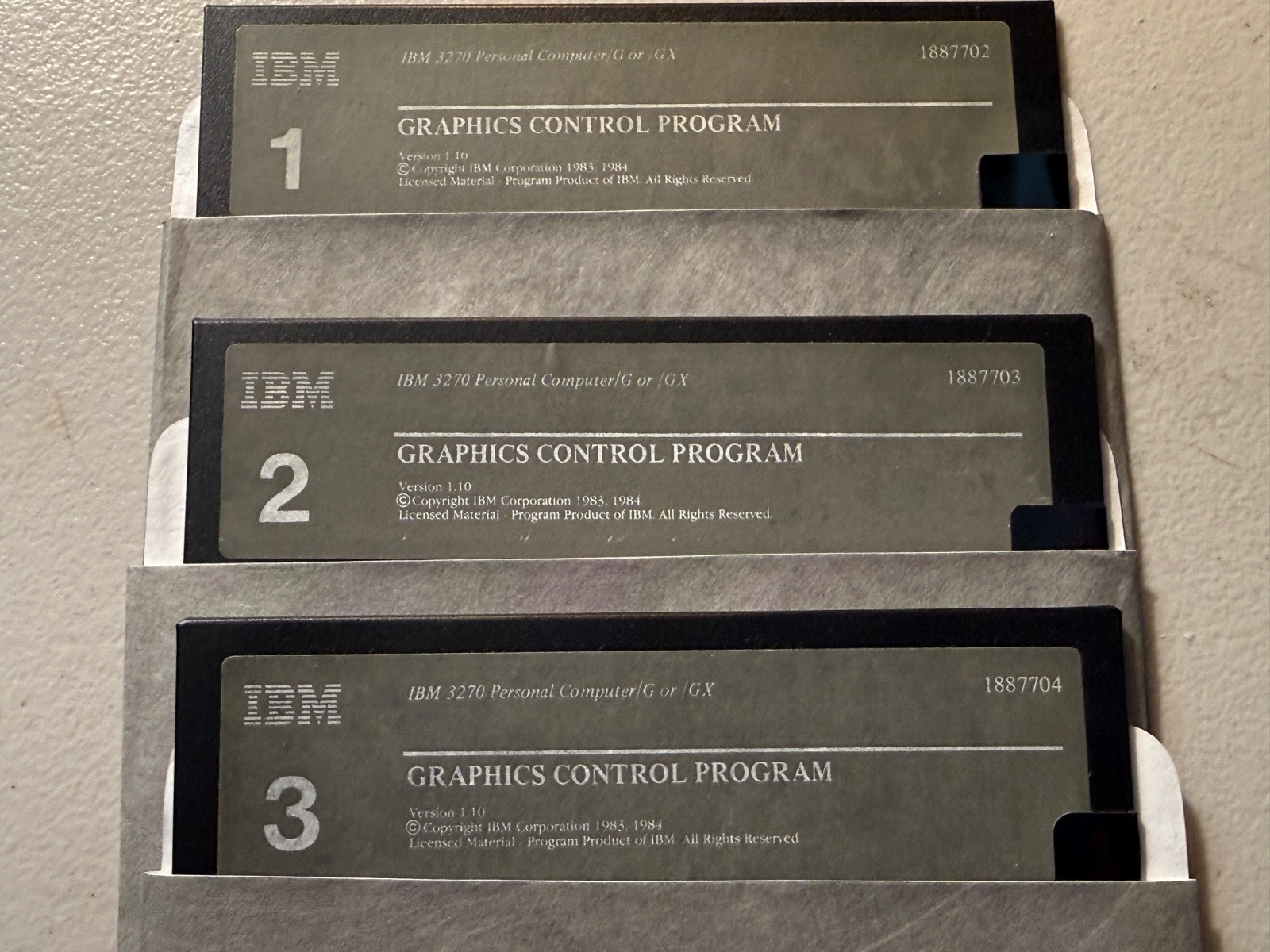Vintage IBM 3270 PC Workstation Software Mega-Bundle - 6-Set Master Archive