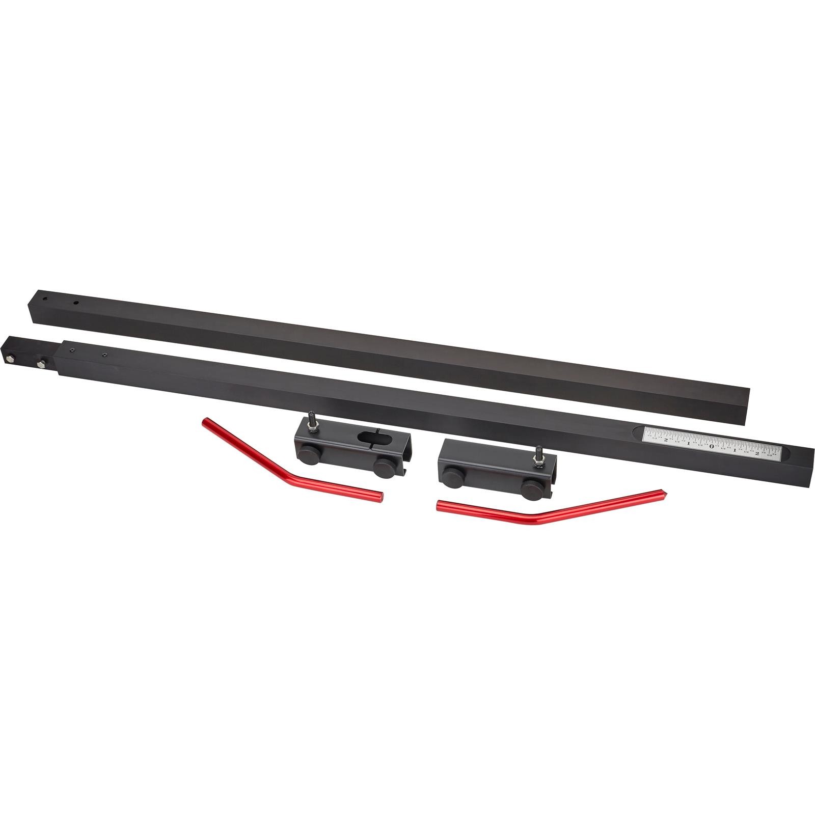Aluminum Turn Plates and Front Toe Alignment Gauge Tool