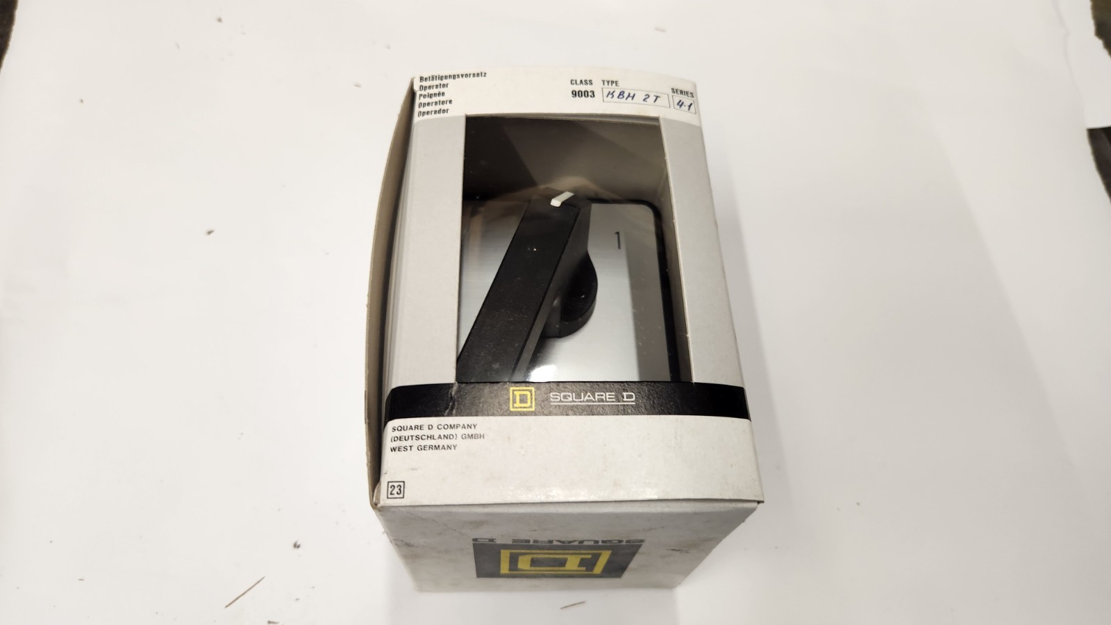 Square D 9003-KBH 2T Rotary Cam Panel Switch Operator Handle Head NEW IN BOX