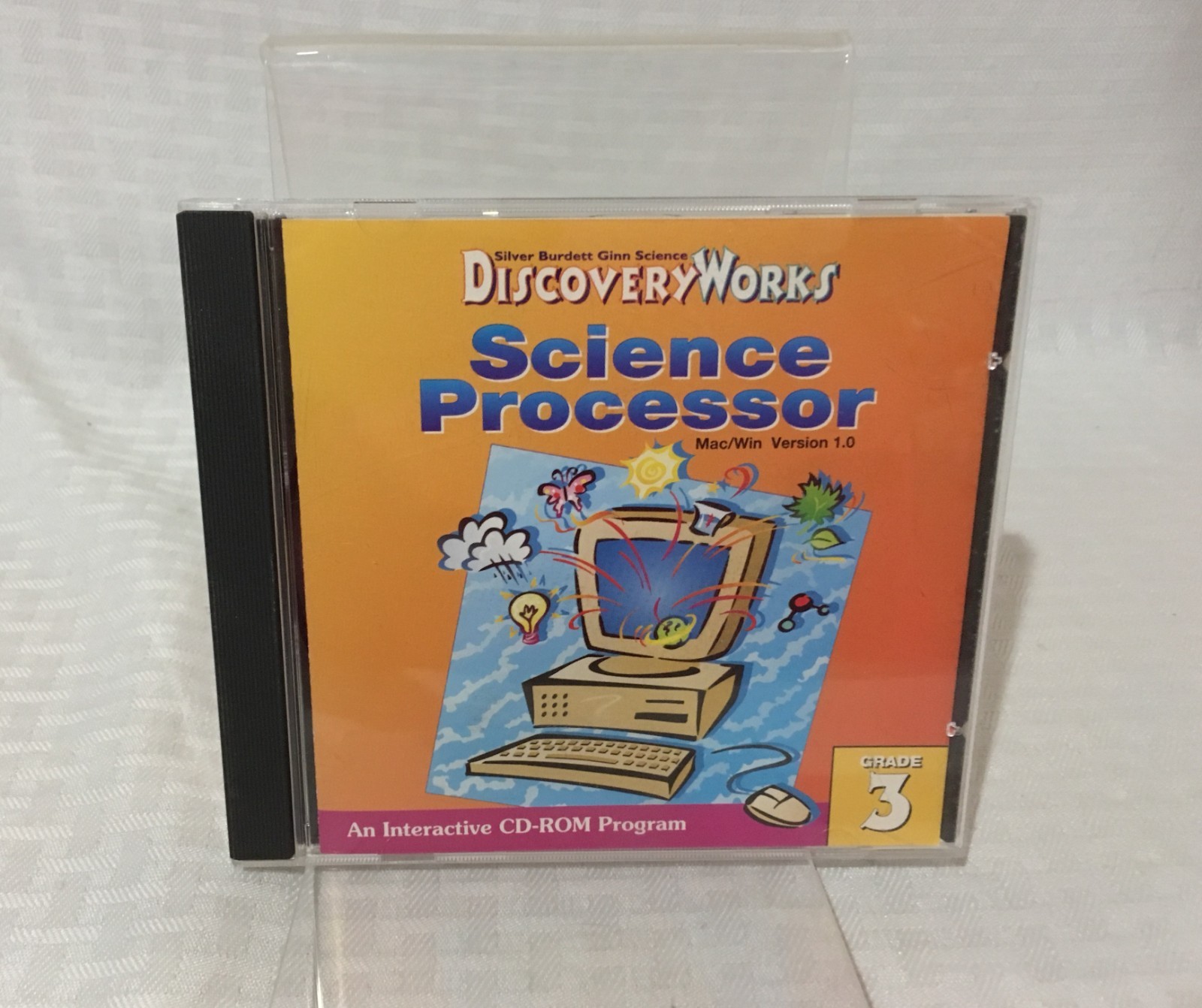 DISCOVERY WORKS SCIENCE PROCESSOR / MAC/WIN VERSION 1.0 / CD-ROM PROGRAM / 3 GR
