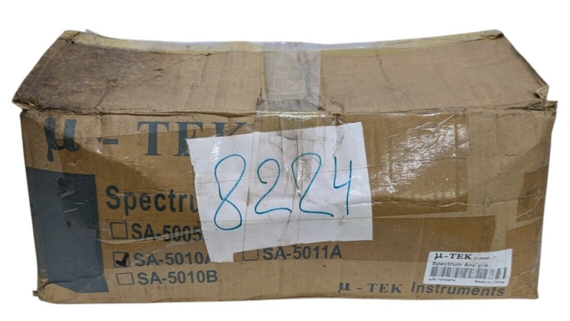 U-TEK SA-5010A SPECTRUM ANALYZER U-TEX INSTRUMENTS
