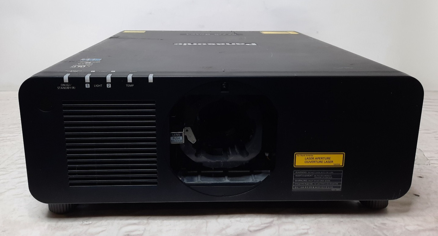 Power Tested Panasonic PT-RZ770LB Laser Projector No Lens or Remote