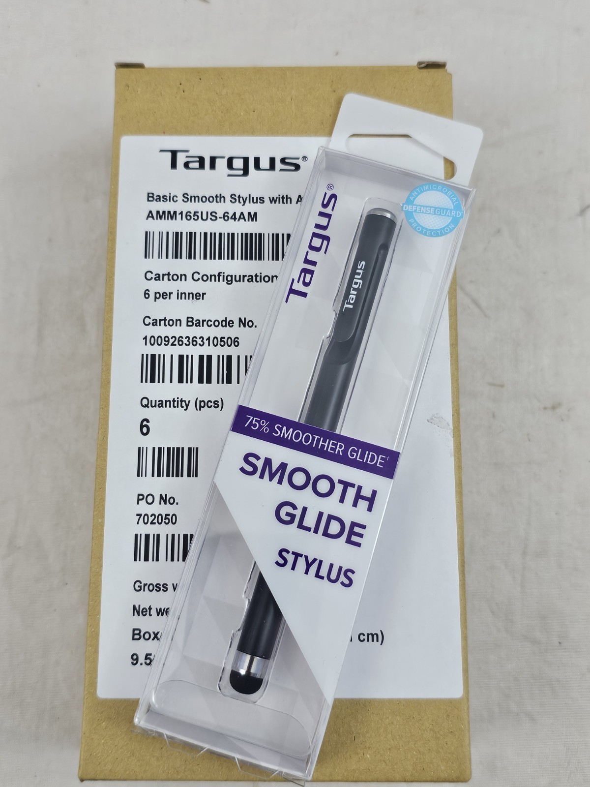 NEW 6 PACK Of TARGUS SMOOTH GLIDE SMART PHONE IPAD STYLUS PENS AMM165US-64AM