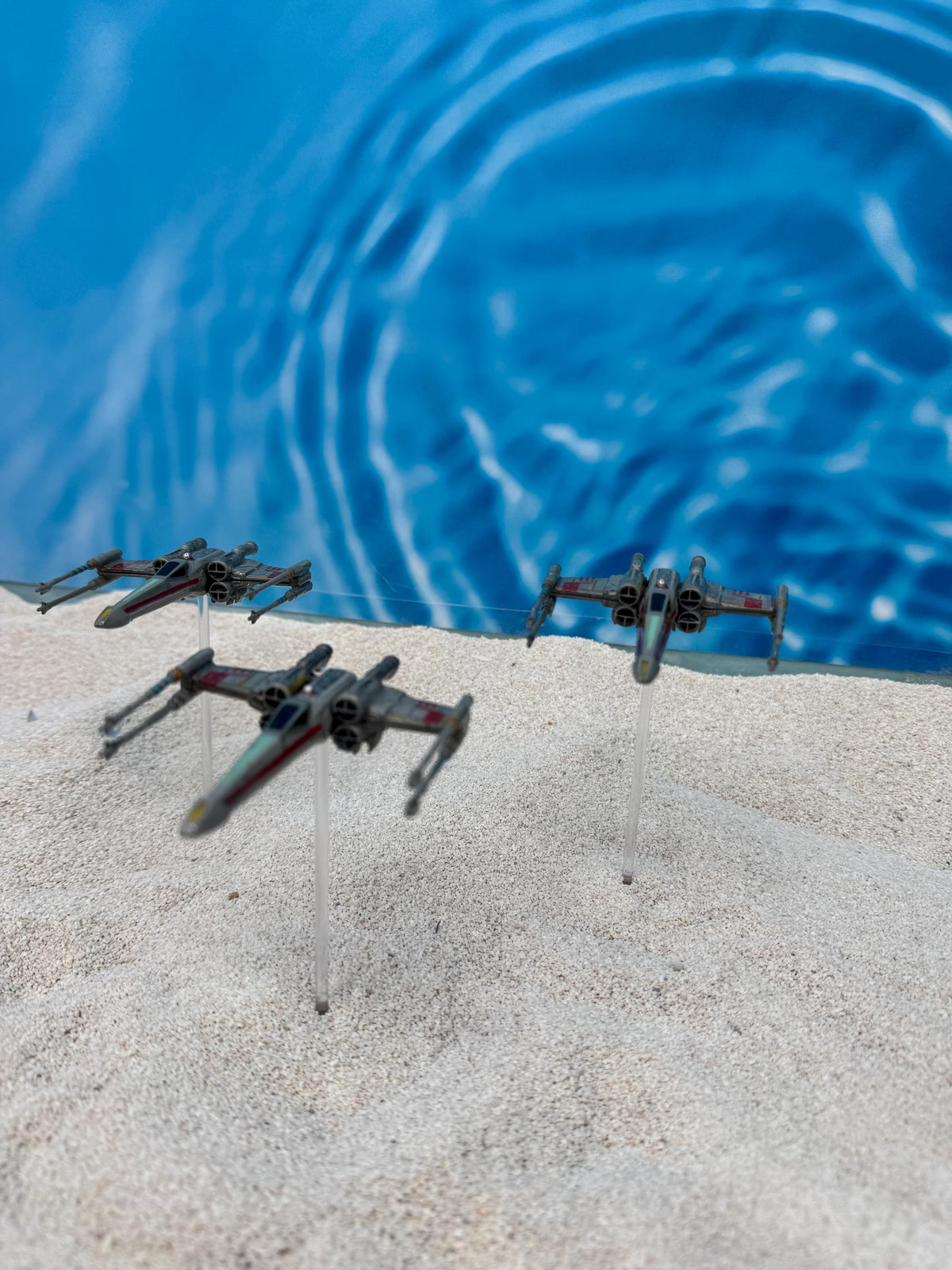 X Wing Aquarium Decor Small