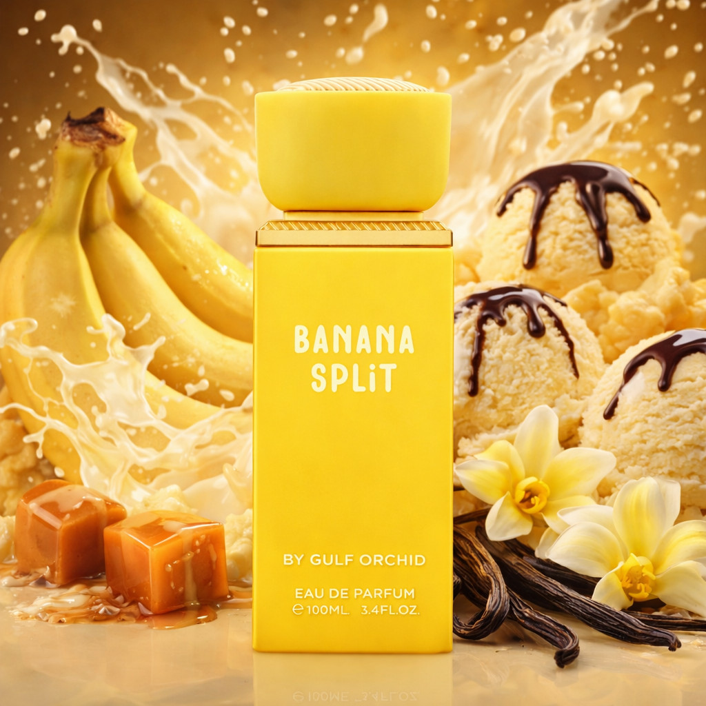 Banana Split Eau de Parfum by Gulf Orchid – Unisex – 100 ml
