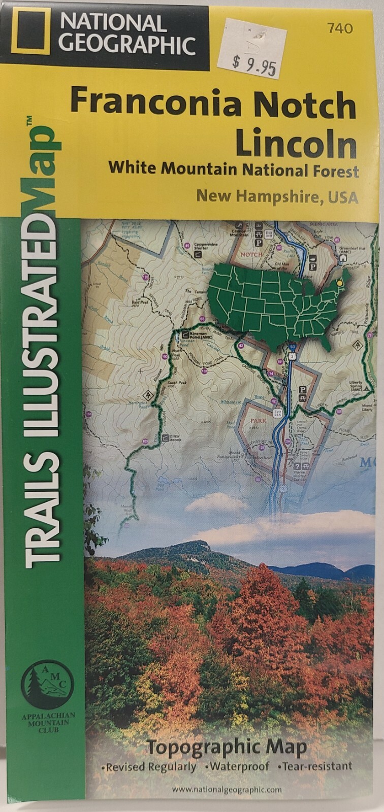 National Geographic Franconia Notch Lincoln, New Hampshire - 740
