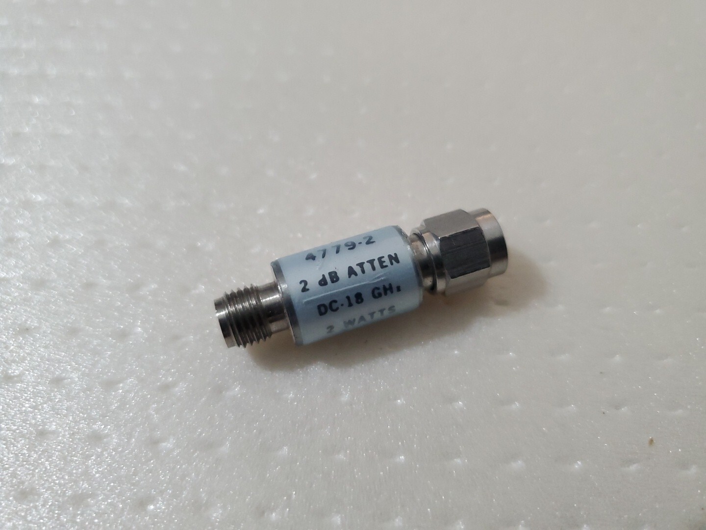 Narda 4779-2 Attenuator 2dB 2 W 18GHz SMA