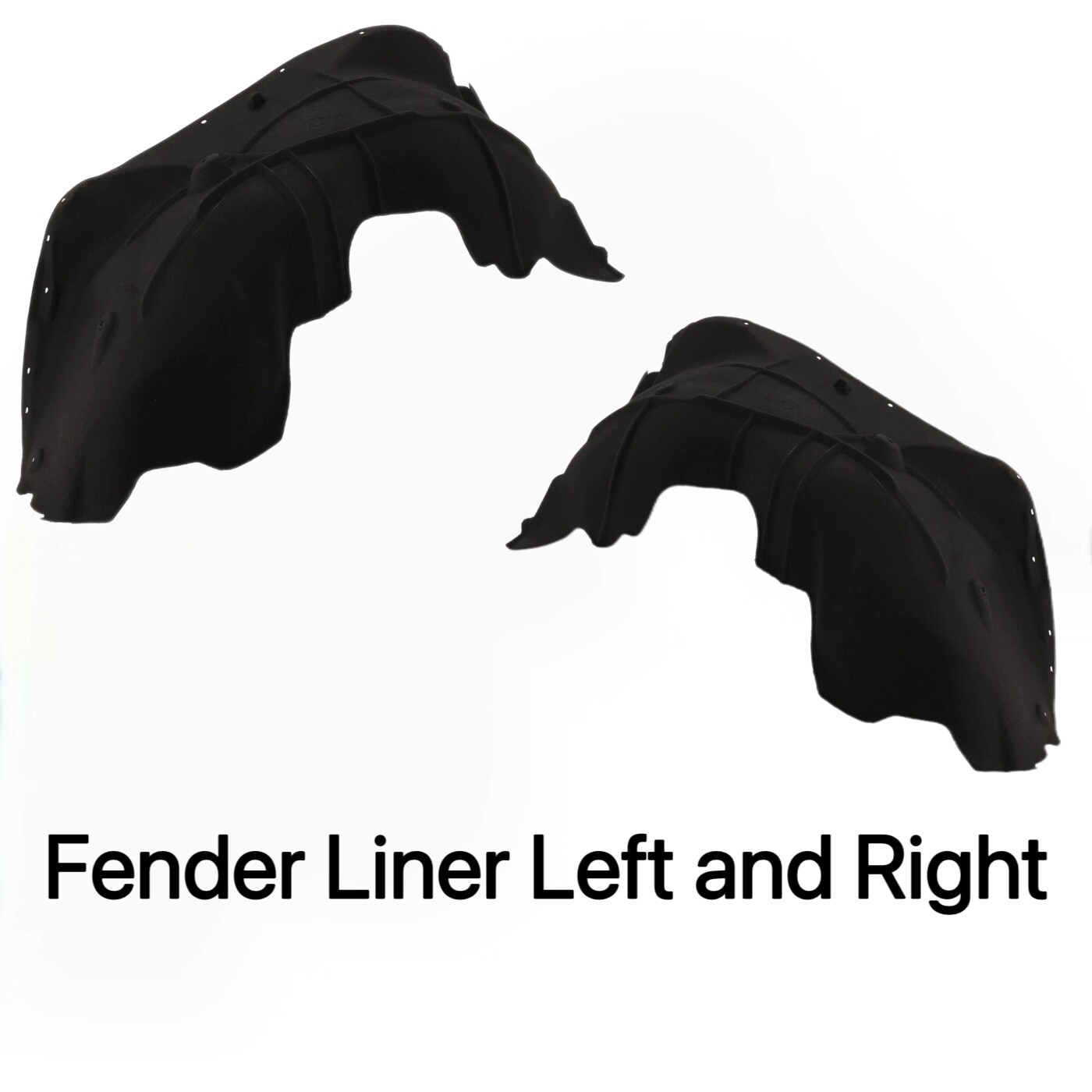 New Fender Liner For 2014 2015 Chevy Silverado 1500 Left + Right Pair